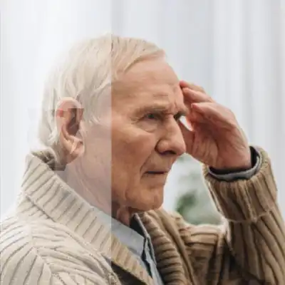 Demencja, mężczyzna na zdjęciu, CM VITA Urszulin
